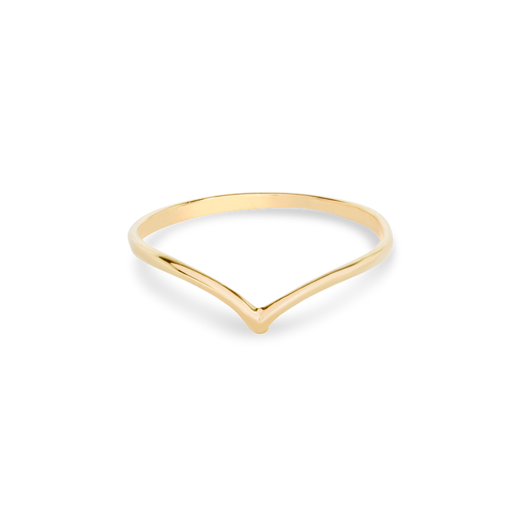 Initial Ring Gold V | Akraft Jewels